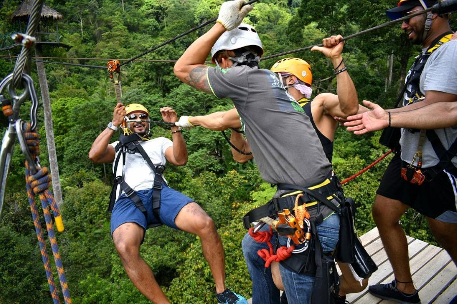 Skyhawk adventure – best zip line on Koh Samui!, Koh Samui, Thailand