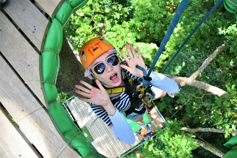 Skyhawk adventure – best zip line on Koh Samui!, Koh Samui, Thailand