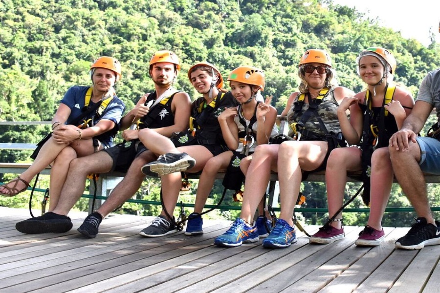Skyhawk adventure – best zip line on Koh Samui!, Koh Samui, Thailand
