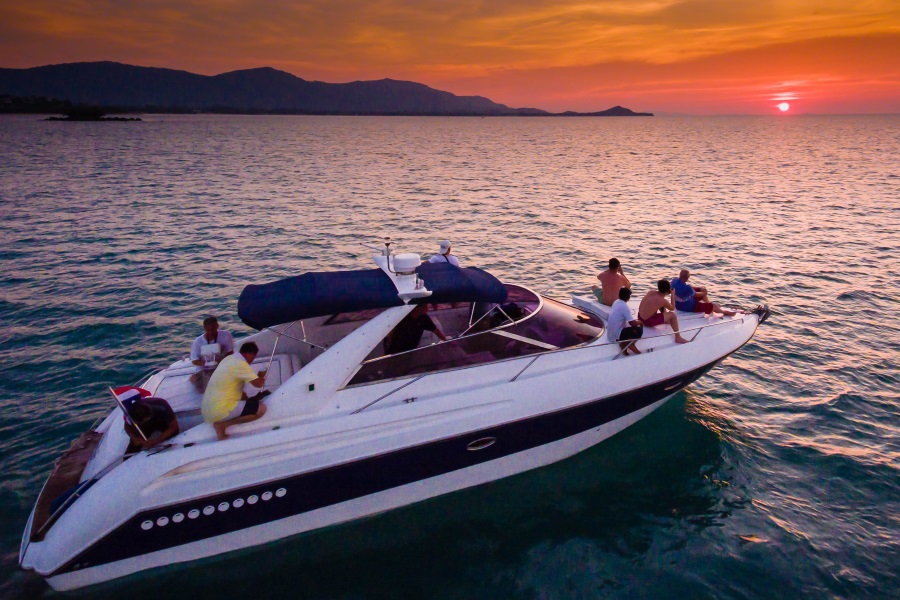 Sunseeker yacht, Koh Samui, Thailand