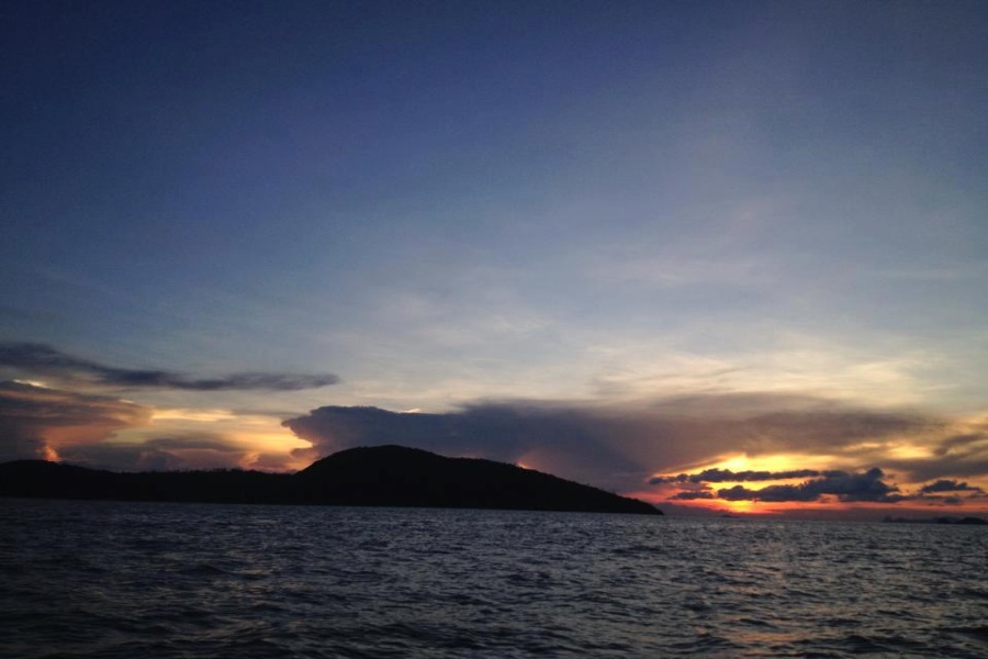 Sunset tour to Koh Tan by longtail boat, Koh Samui, Thailand