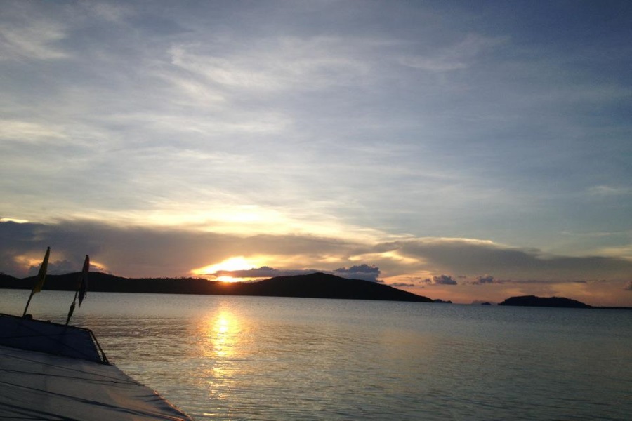 Sunset tour to Koh Tan by longtail boat, Koh Samui, Thailand