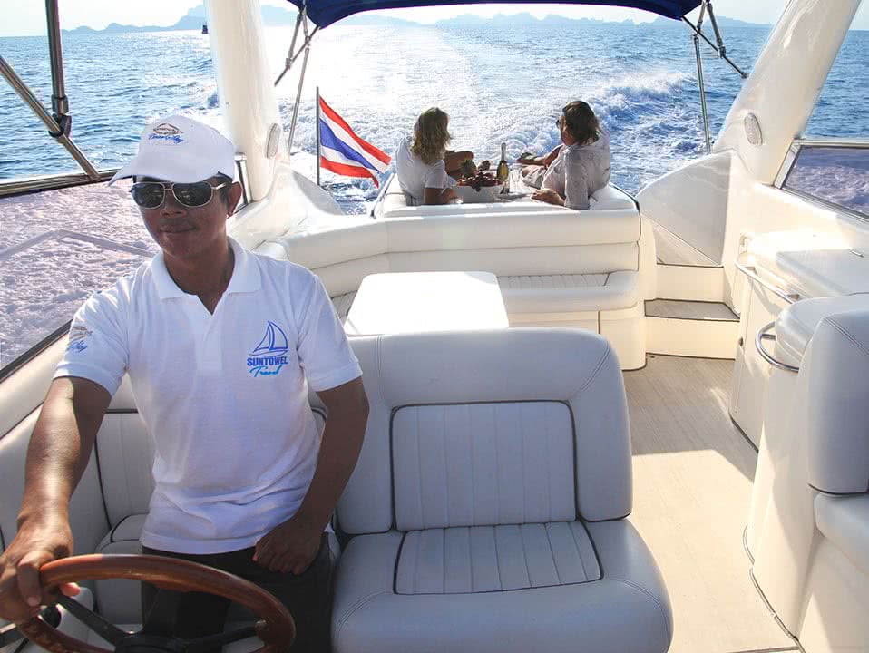Sunseeker yacht, Koh Samui, Thailand