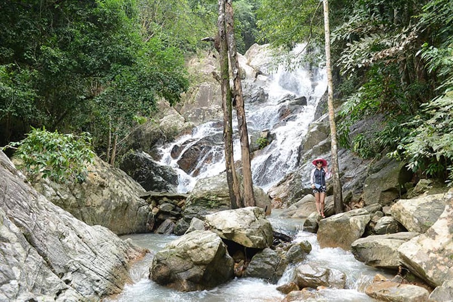 Tree bridge cafe and Zip line, Koh Samui, Thailand