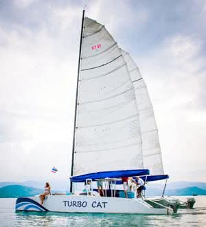 Turbo Cat catamaran, Koh Samui
