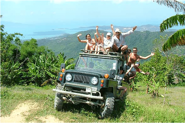 Full day jeep safari, Koh Samui, Thailand