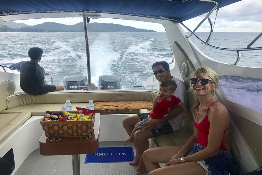 Private speed boat tours, Koh Samui, Thailand