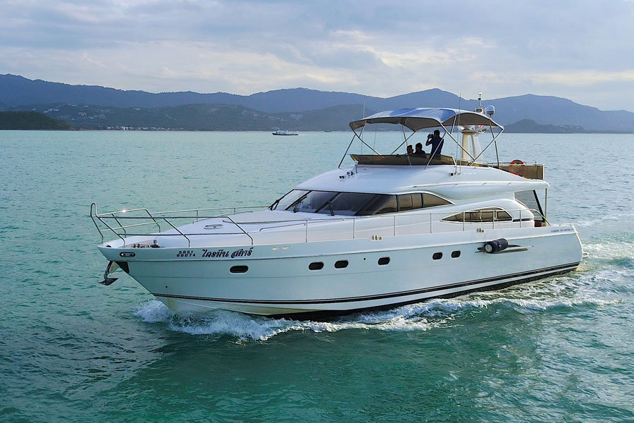 Luxury yacht “W Princess”, Koh Samui, Thailand