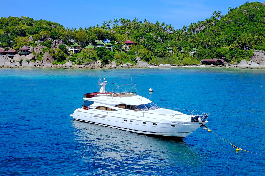 Luxury yacht “W Princess”, Koh Samui, Thailand