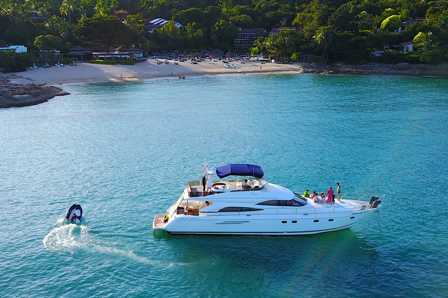 Luxury yacht “W Princess”, Koh Samui, Thailand