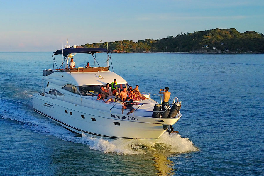 Luxury yacht “W Princess”, Koh Samui, Thailand