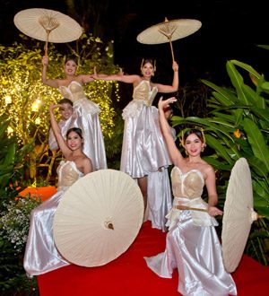 Traditional dance show in Zazen